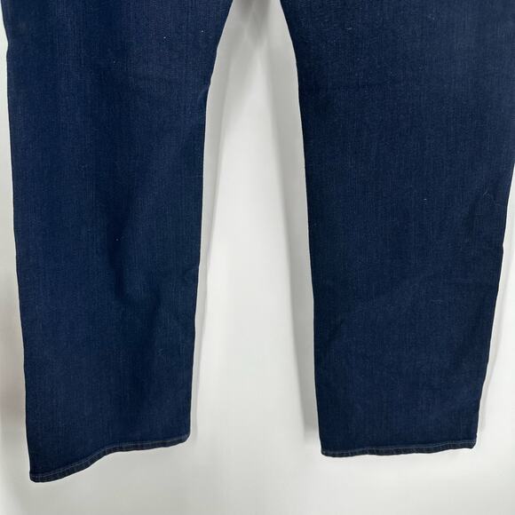 Mavi Matt Relaxed Straight Jeans 30 x 30‎ Stretch Dark Wash - Picture 9 of 14